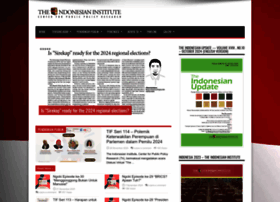 Theindonesianinstitute.com thumbnail