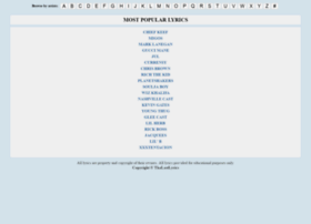 Thelastlyrics.com thumbnail