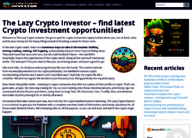 Thelazycryptoinvestor.com thumbnail