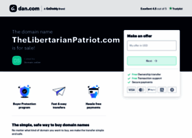 Thelibertarianpatriot.com thumbnail