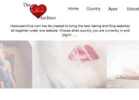 Thelovearchive.com thumbnail