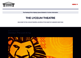 Thelyceumtheatre.nliven.co thumbnail