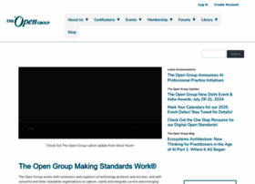 Theopengroup.org thumbnail