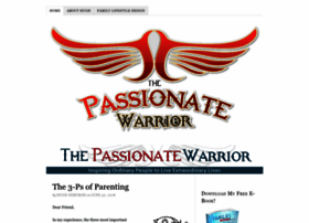 Thepassionatewarrior.com thumbnail