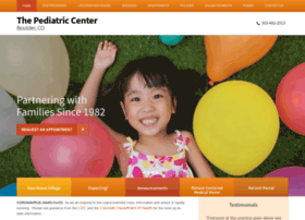 Thepediatriccenter.net thumbnail