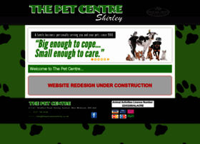 Thepetcentreshirley.co.uk thumbnail