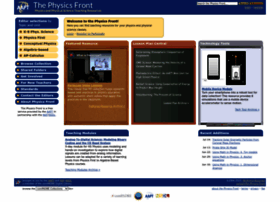 Thephysicsfront.org thumbnail
