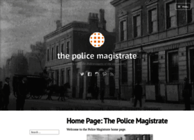 Thepolicemagistrate.blog thumbnail