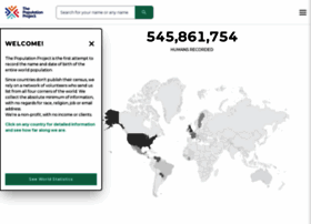 Thepopulationproject.org thumbnail