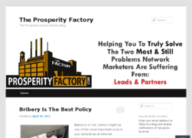 Theprosperityfactory.wordpress.com thumbnail