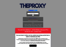 Theproxya.net thumbnail