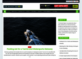 Theracketreport.com thumbnail