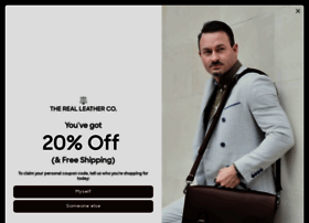 Therealleathercompany.com thumbnail