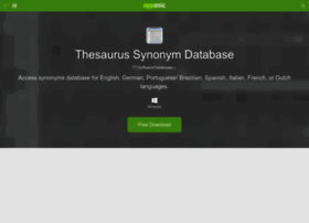 Thesaurus-synonym-database.apponic.com thumbnail