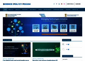 Thesciencepolicyforum.org thumbnail
