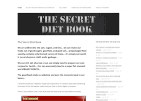 Thesecretdietbook.com thumbnail