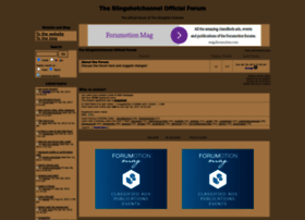 Theslingshotforum.forumotion.com thumbnail