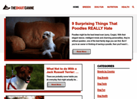 Thesmartcanine.com thumbnail