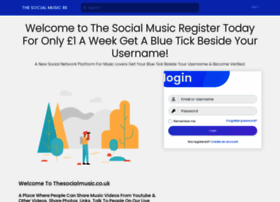 Thesocialmusic.co.uk thumbnail
