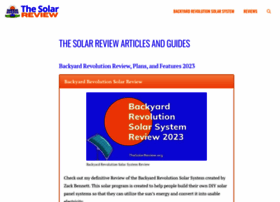 Thesolarreview.org thumbnail