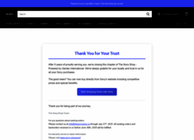 Thesonyshop.ca thumbnail