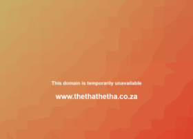 Thethathetha.co.za thumbnail