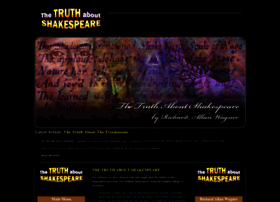 Thetruthaboutshakespeare.com thumbnail