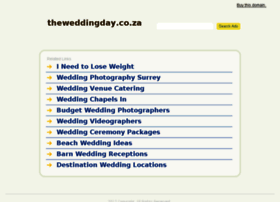 Theweddingday.co.za thumbnail