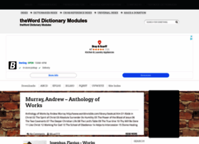Theword-dictionary-modules.com thumbnail