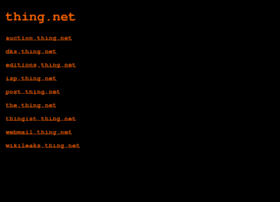 Thing.net thumbnail