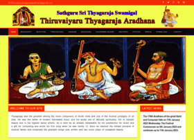 Thiruvaiyaruthyagarajaaradhana.org thumbnail