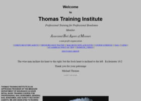 Thomastraininginstitute.com thumbnail