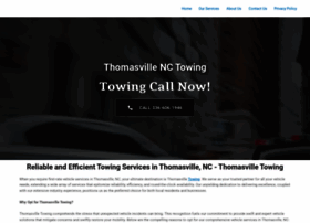 Thomasvilletowing.com thumbnail