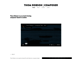 Thomrobsonmusic.com thumbnail