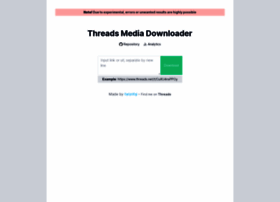Threads-media-downloader.vercel.app thumbnail