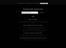 Threadsvideo-download.com thumbnail