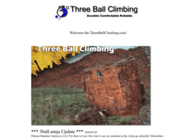 Threeballclimbing.com thumbnail