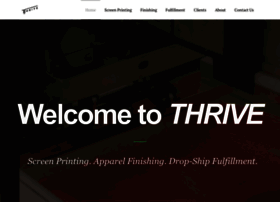 Thrivescreenprinting.com thumbnail