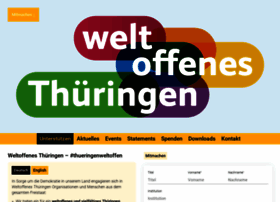 Thueringen-weltoffen.de thumbnail