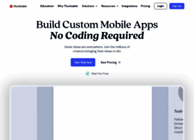 Thunkableclassic.com thumbnail