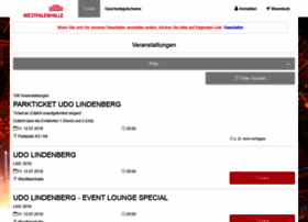 Ticket.westfalenhallen.de thumbnail
