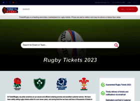 Ticket4rugby.com thumbnail