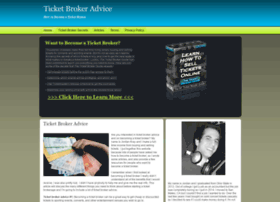 Ticketbrokeradvice.com thumbnail