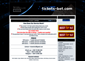 Tickets-bet.com thumbnail