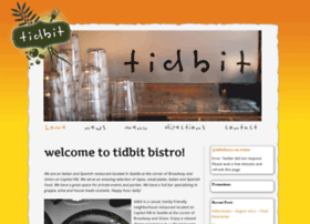 Tidbitbistro.com thumbnail