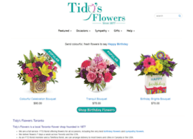 Tidysflowers.com thumbnail