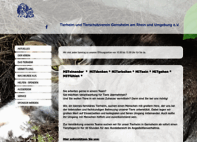 Tierschutzverein-gernsheim.de thumbnail