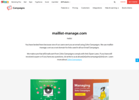 Tiger.maillist-manage.com thumbnail Tiger.maillist-manage.com thumbnail