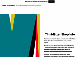 Tim-maelzer-shop.de thumbnail