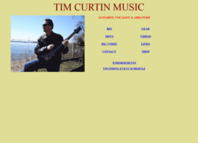 Timcurtinmusic.com thumbnail